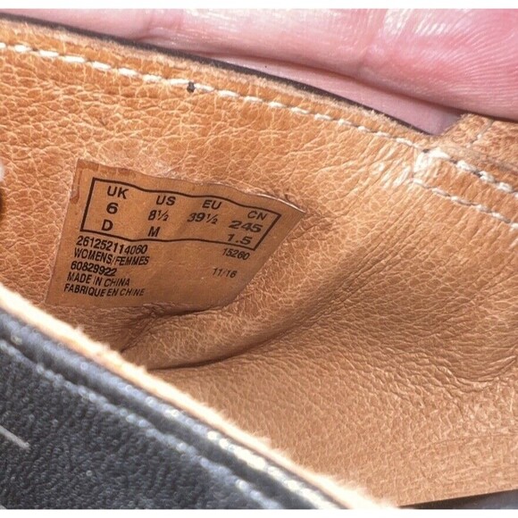 CLARKS Sandals Womens Sz 8.5 Briatta Key Slingback Block Heel Peep Toe New - Picture 8 of 10